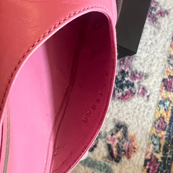 Authentic Chanel 2023 Interlocking CC Logo D'Orsay Flats - Picture 8 of 15